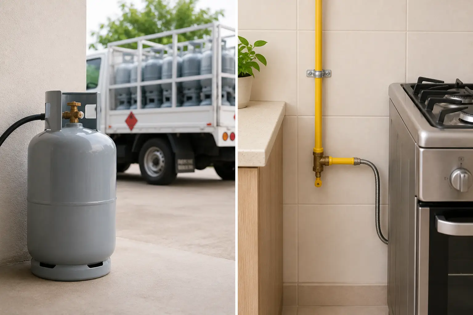 Gas LP a domicilio vs gas natural por tuber&iacute;a: comparativa real para tu hogar